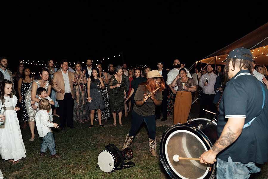 Katie and Marshall Wedding Home Place Pastures White Pillar Catering