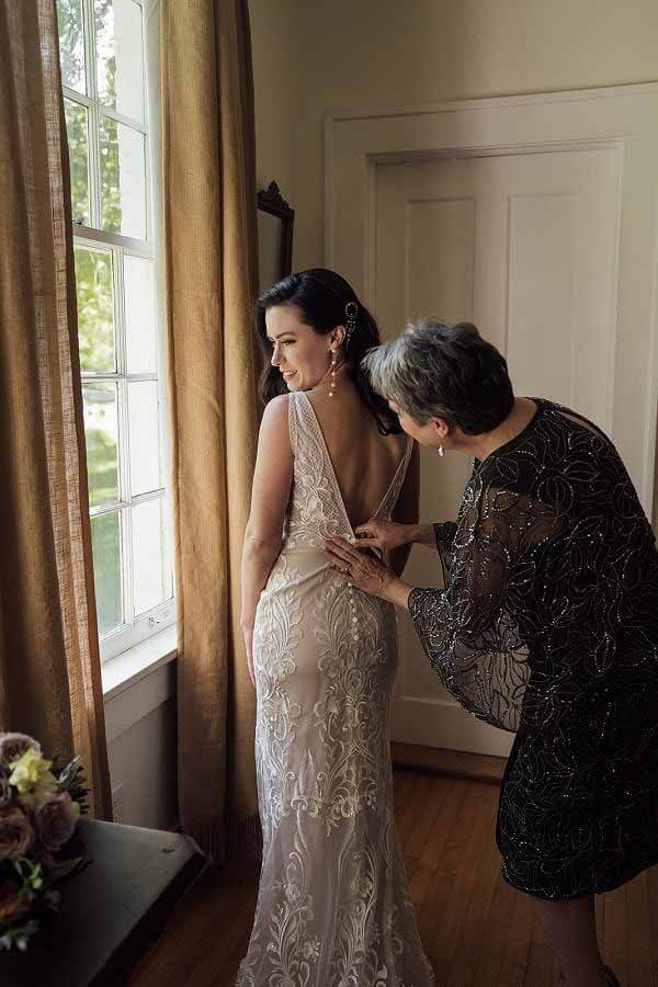 Katie wedding dress Maggie Louise
