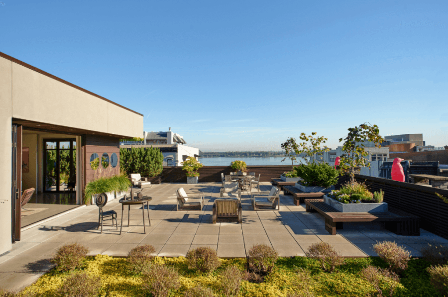 21C Museum Hotel Louisville Rooftop Apartment