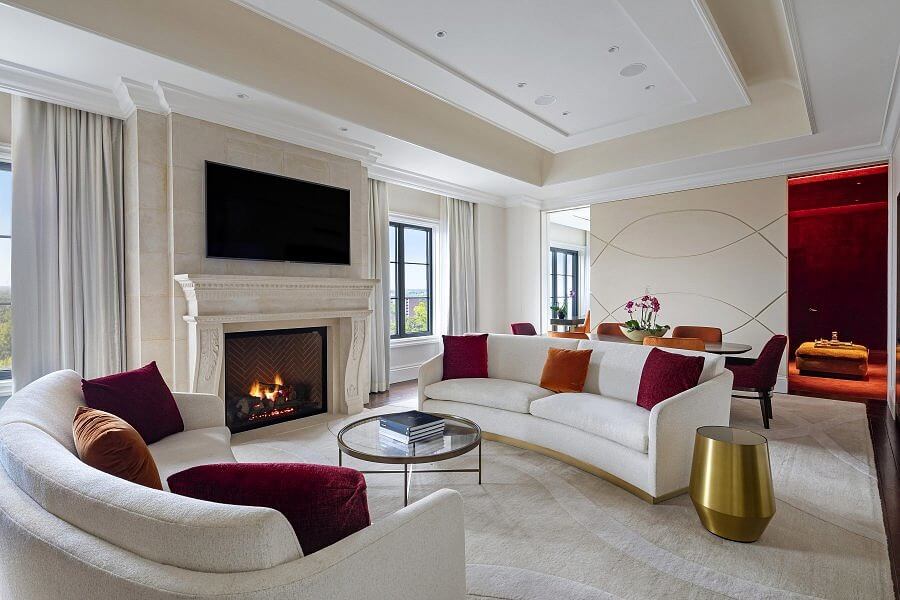 St. Regis Atlanta Empire Suite Living Room