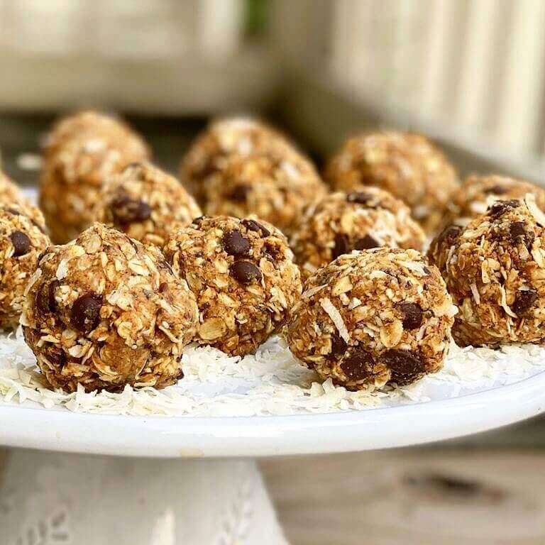 Recipe NoCook Almond Butter Energy Balls