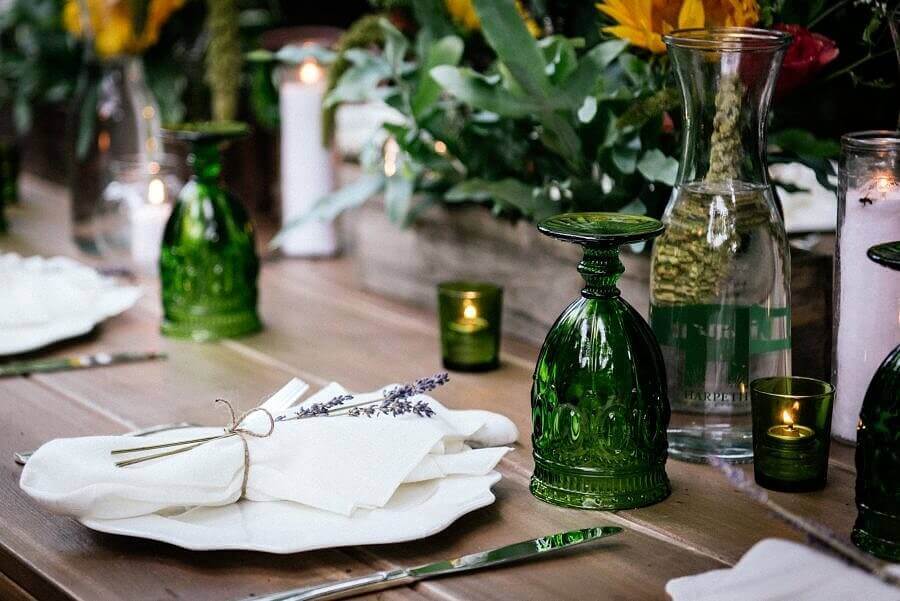 Harpeth Conservancy Dinner Table Setting