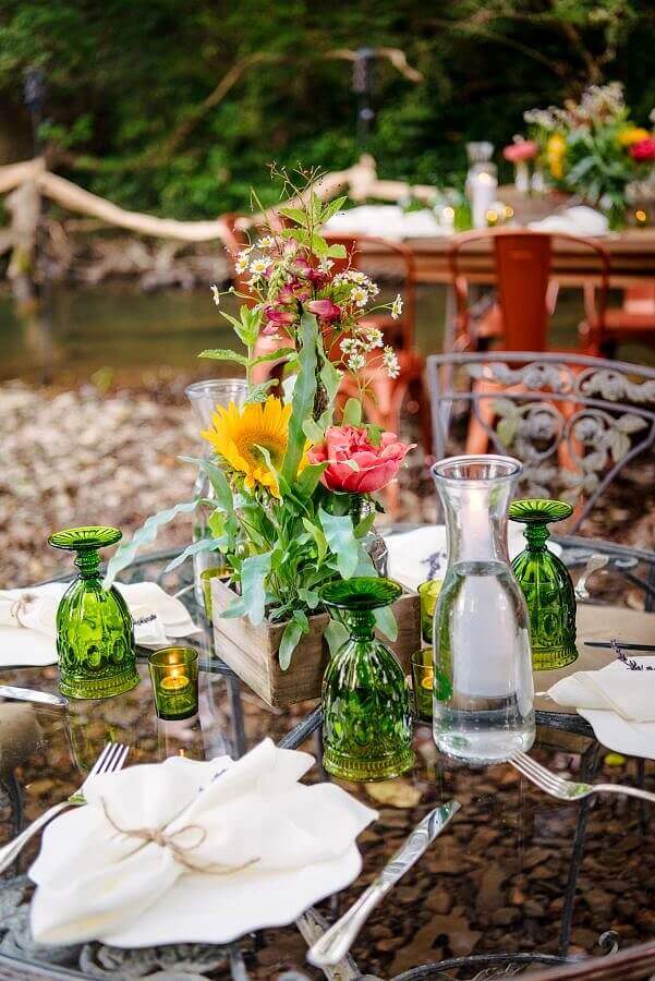 Harpeth Conservancy Dinner Table Setting