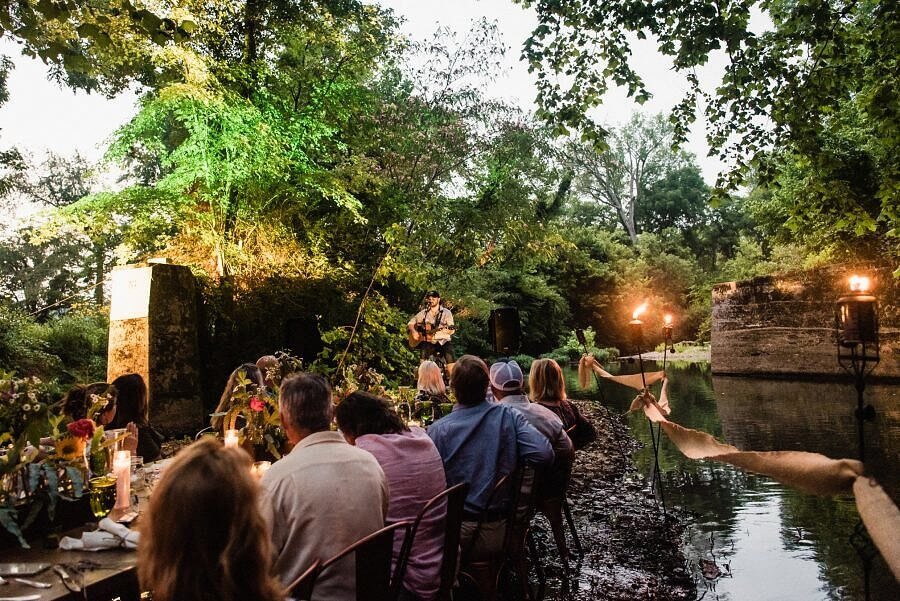 Harpeth Conservancy creek dinner with live music