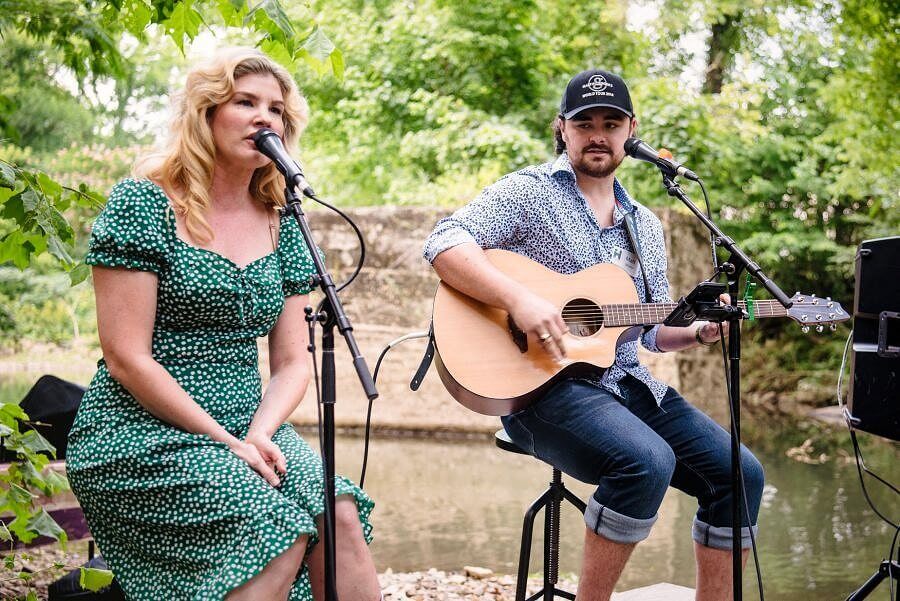 Matt Wynn and Emily West