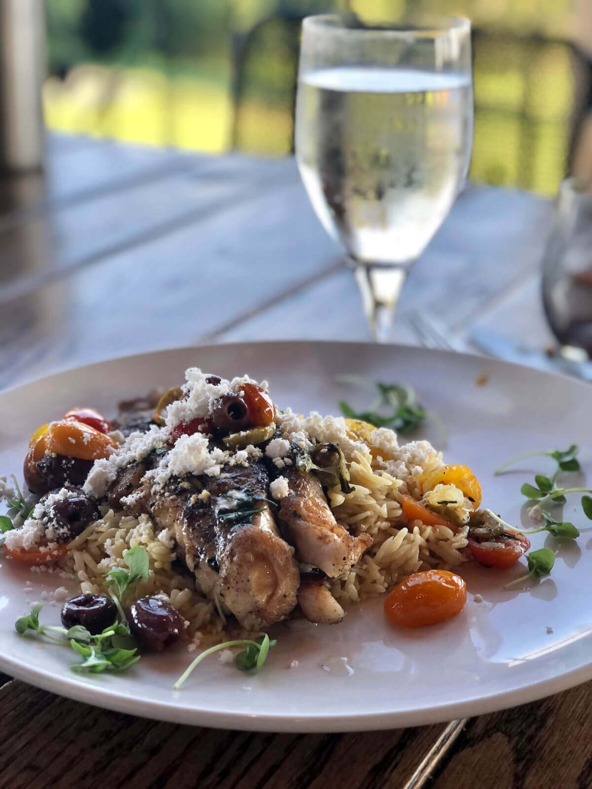 Grouper from Montaluce's restaurant Trattoria