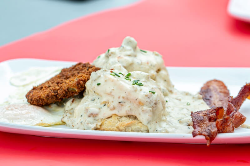 Ruby Sunshine's biscuits and gravy