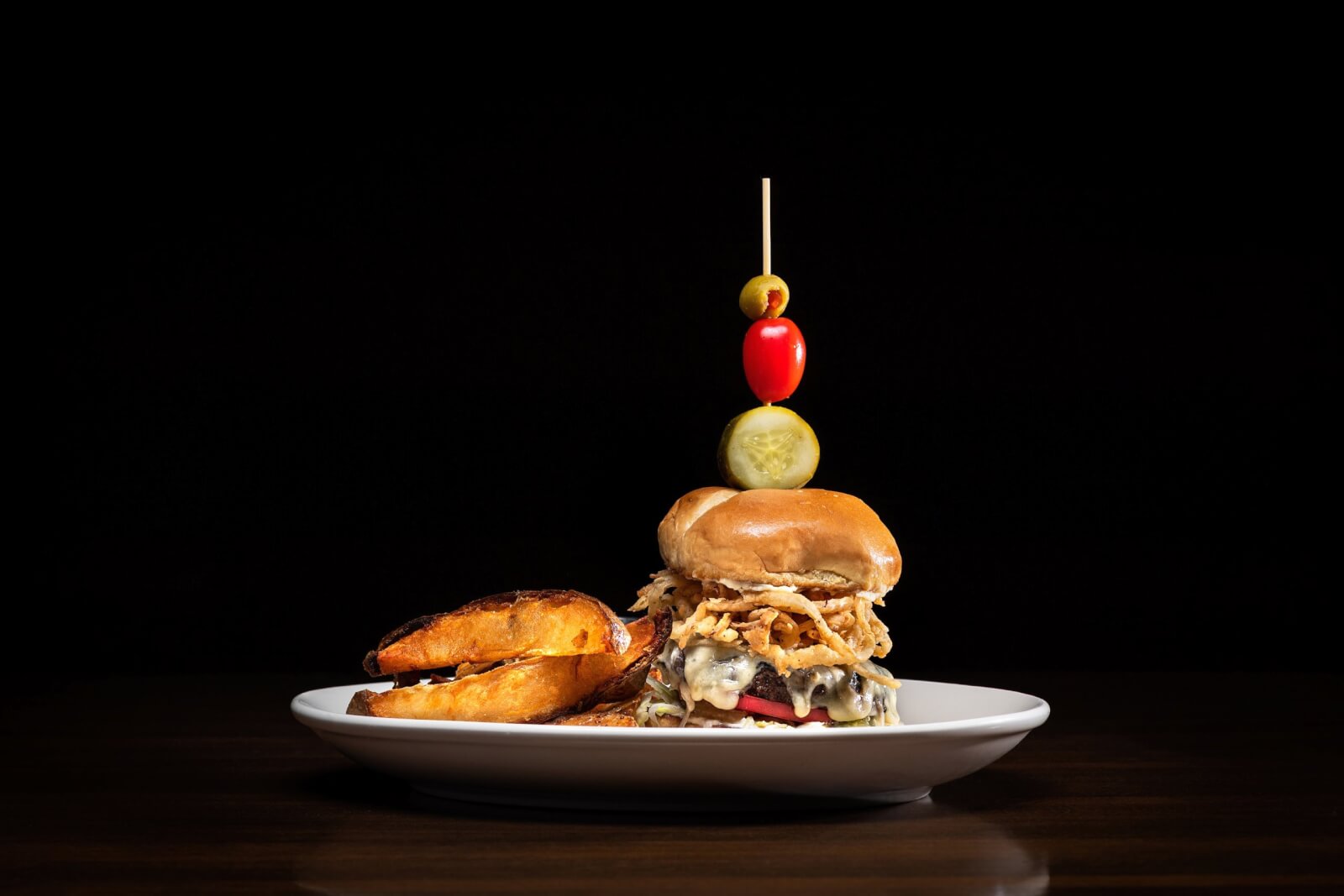 Steakhouse Kobe Burger from Malone's, a new Louisville restaurant