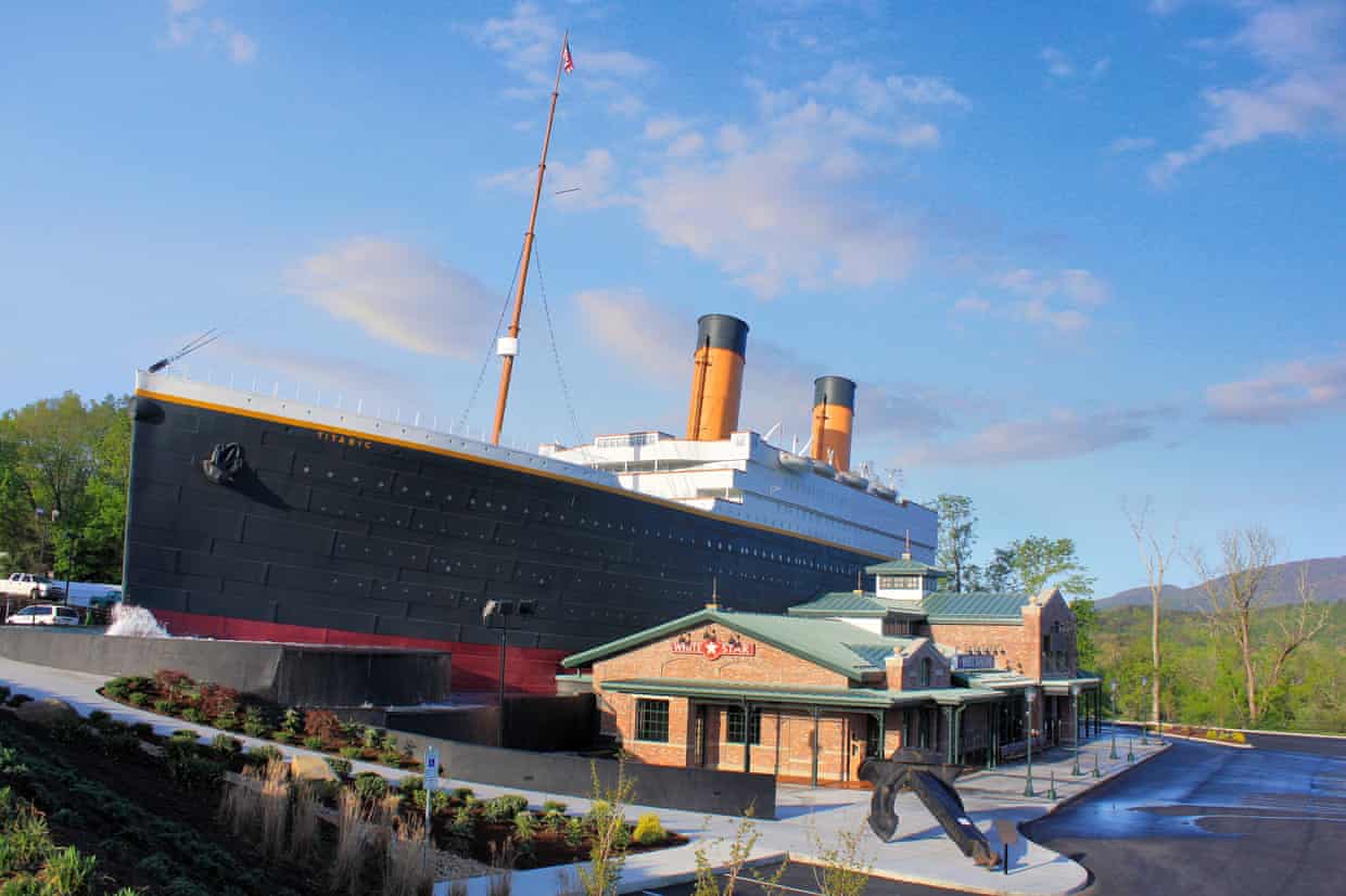 Titanic museum in Pigeon Forge, TN