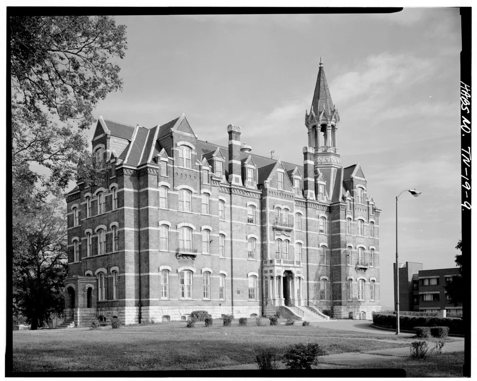 Old photo of Jubilee Hall at Fisk University in Nashville, TN