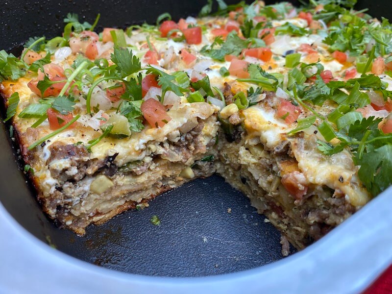 Breakfast taco cassserole