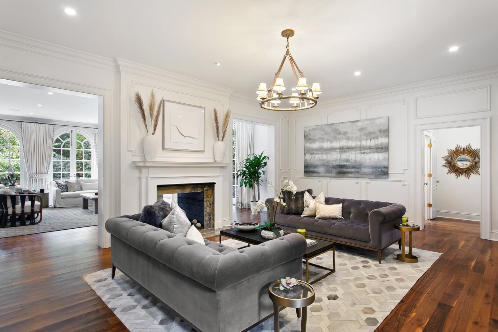 Family room at 5325 Cherry Blossom Trail in Nashville, TN
