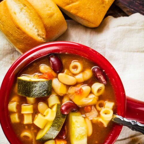SB Slow Cooker Soup Minestrone Saporito Kitchen 1