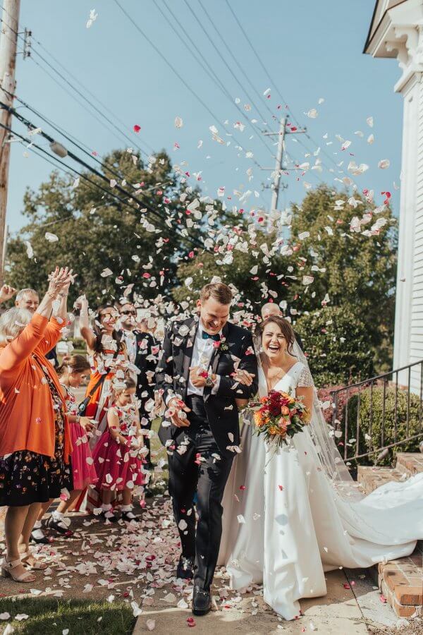 Wedding exit