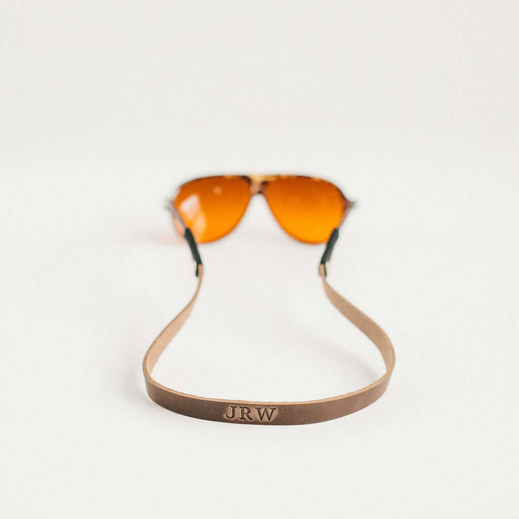 leather sunglass strap