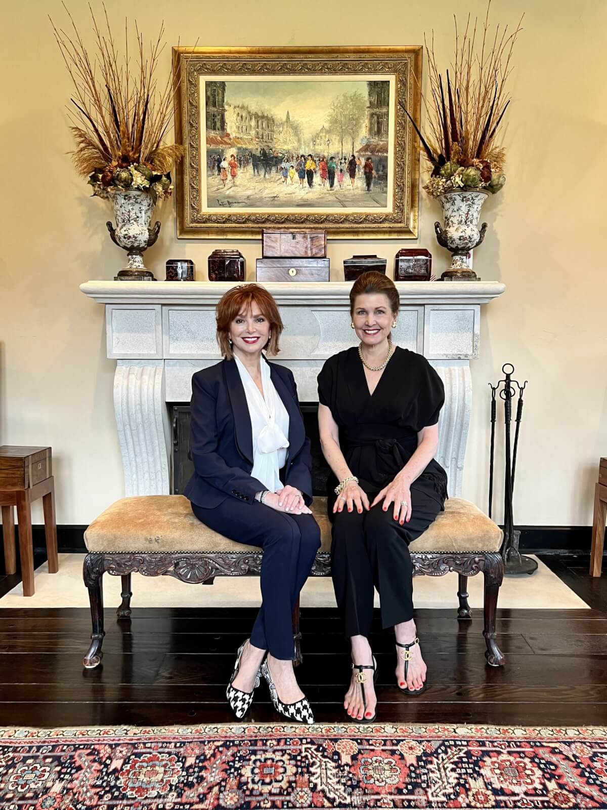 Sandra Lipman and Laura Niewold, co-chairs of the final Nashville Conservancy Gala