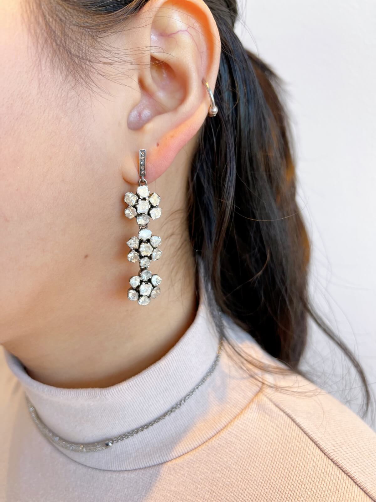 Statement earrings from The Woods