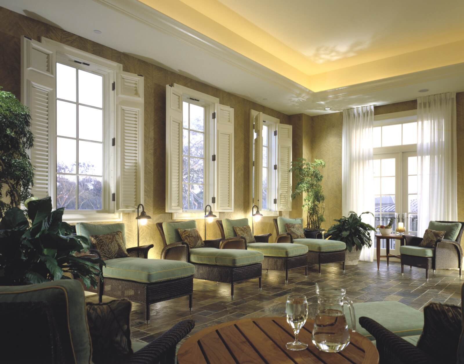 Seating room at The Spa at The Sanctuary Hotel
