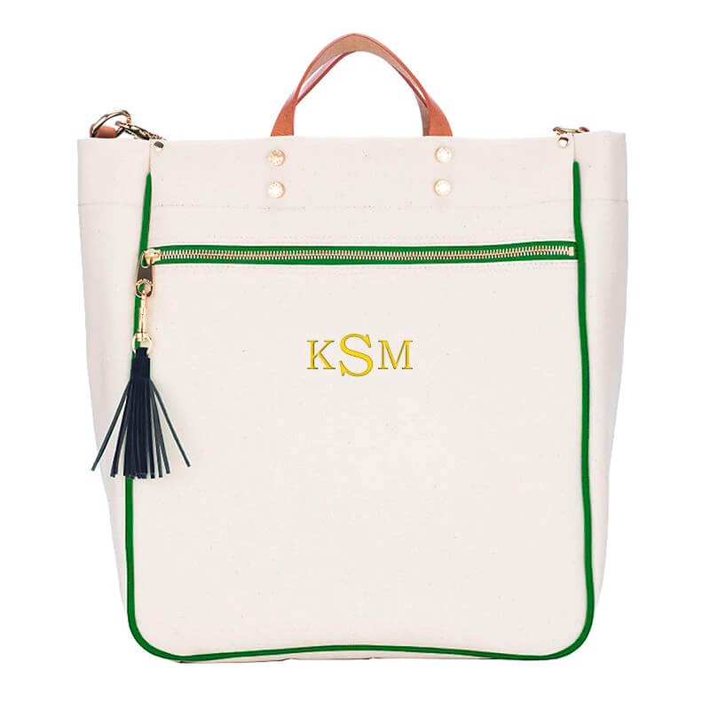 monogrammed tote