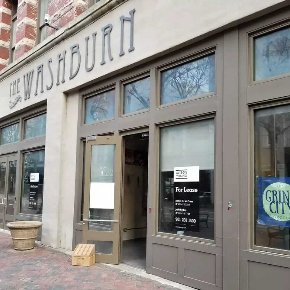 downtown memphis storefront