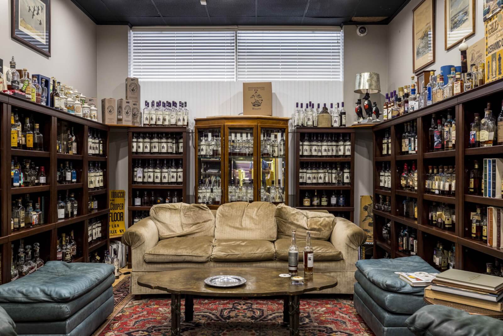 The Library at Whiskey House's corporate office in Nashville, TN