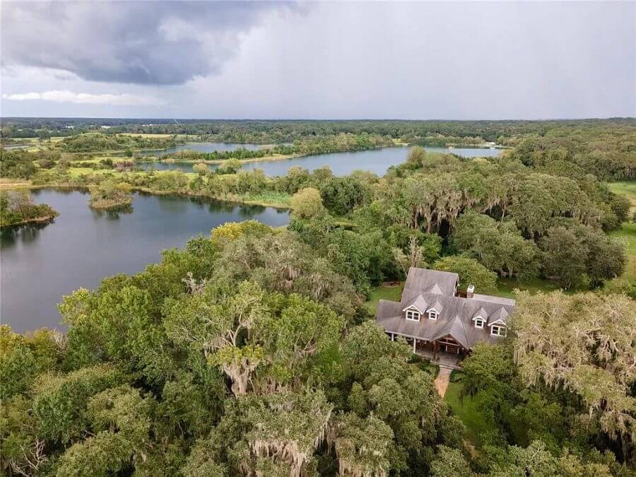 Webster Florida property from above