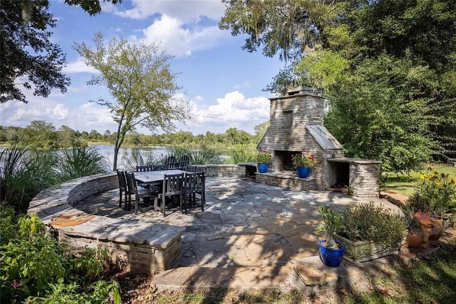 Webster FL ranch for sale fire pit patio
