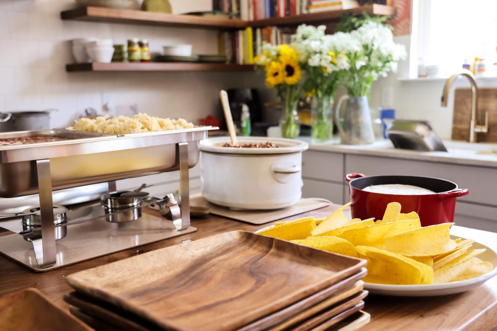 A Taco Bar: The Easiest Way to Feed a Crowd | StyleBlueprint