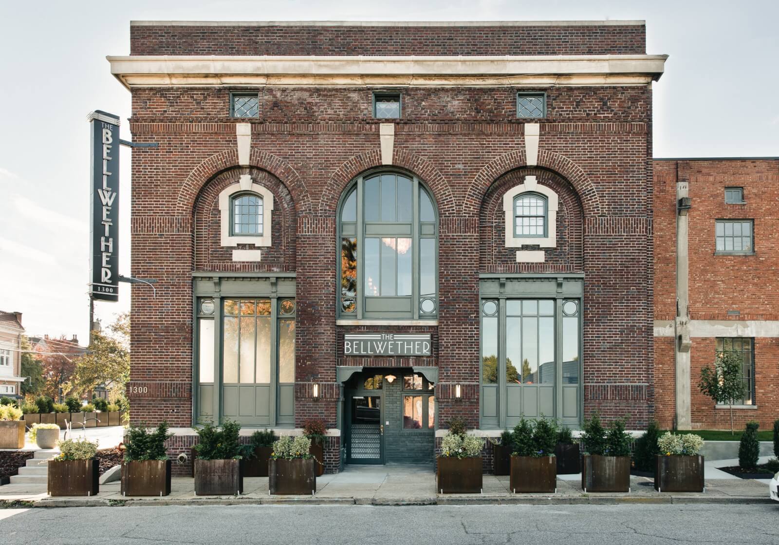 Exterior of The Bellwether Hotel in Louisville, KY