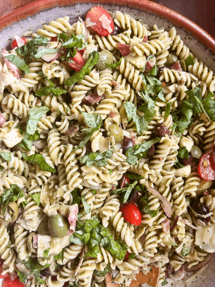 charcuterie board pasta