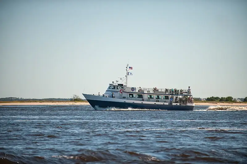 Bald Head Ferry boat