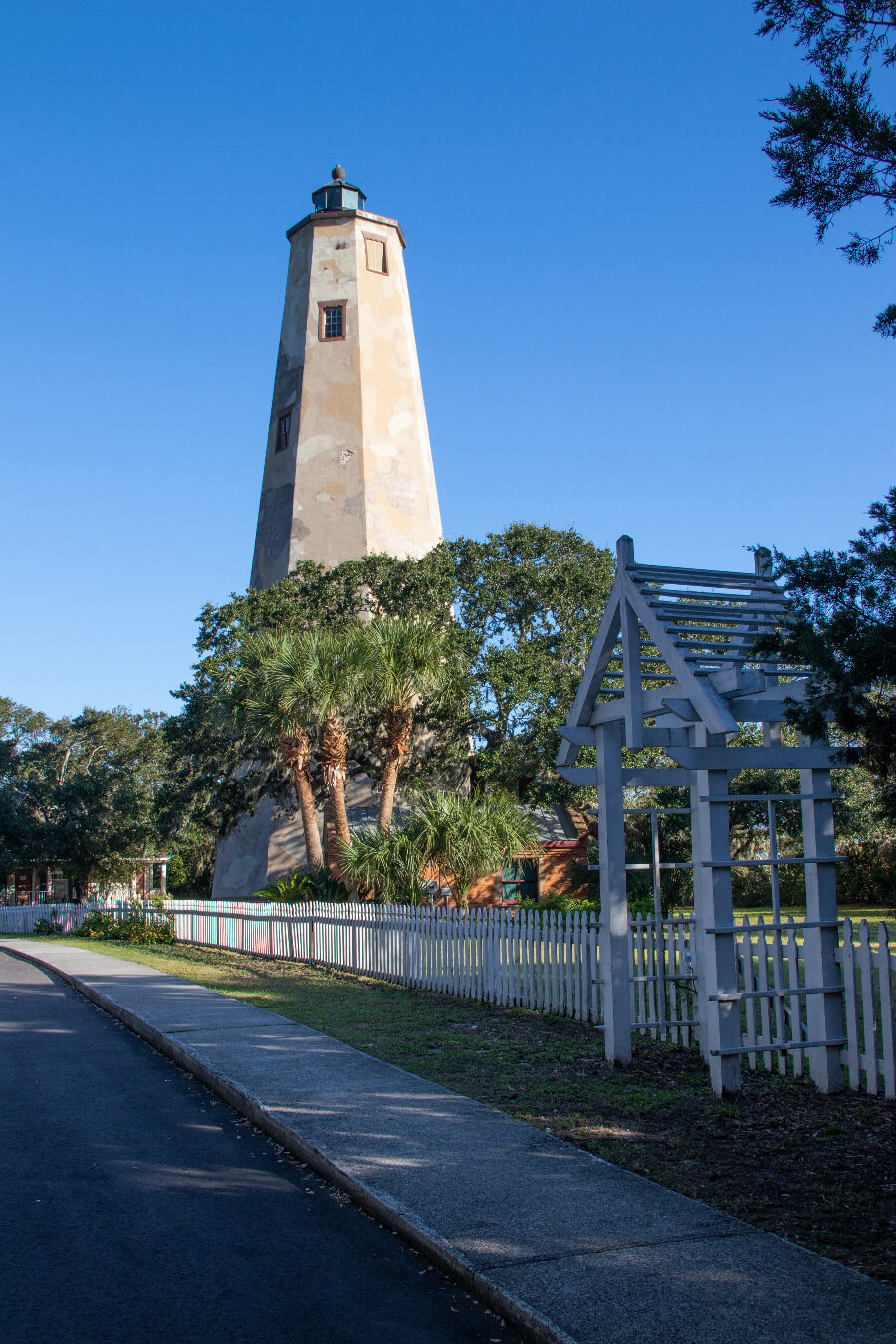 "Old Baldy" lighthouse on NC's Brunswick Islands