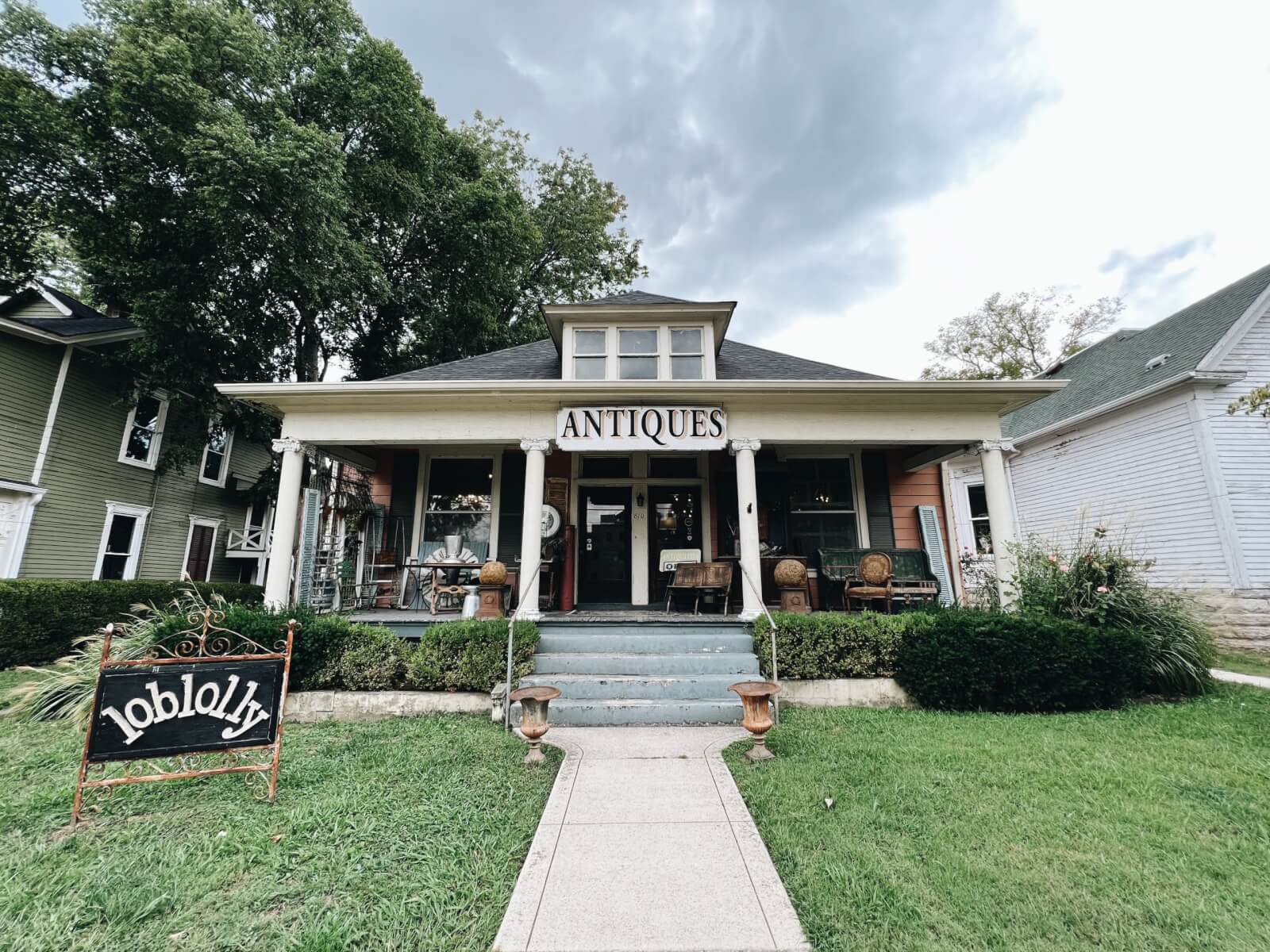 Exterior of Loblolly Interior Market Antiques