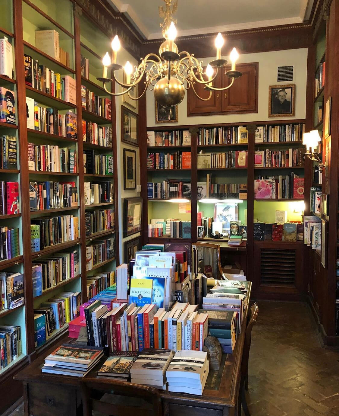 Interior of Faulkner House Books