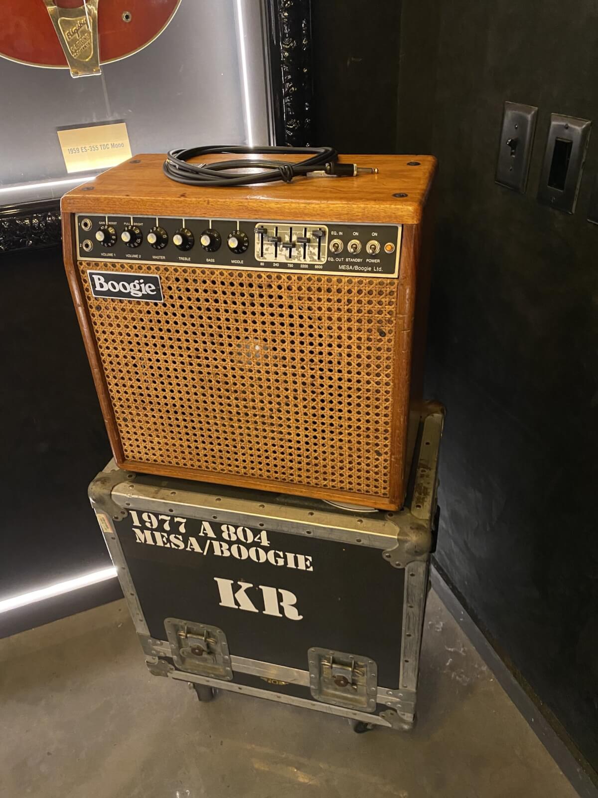 Keith Richard's Mesa/Boogie amp.