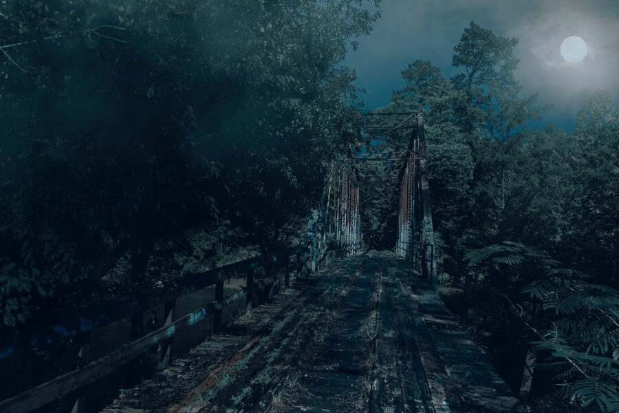 Stuckey Bridge in haunted Mississippi