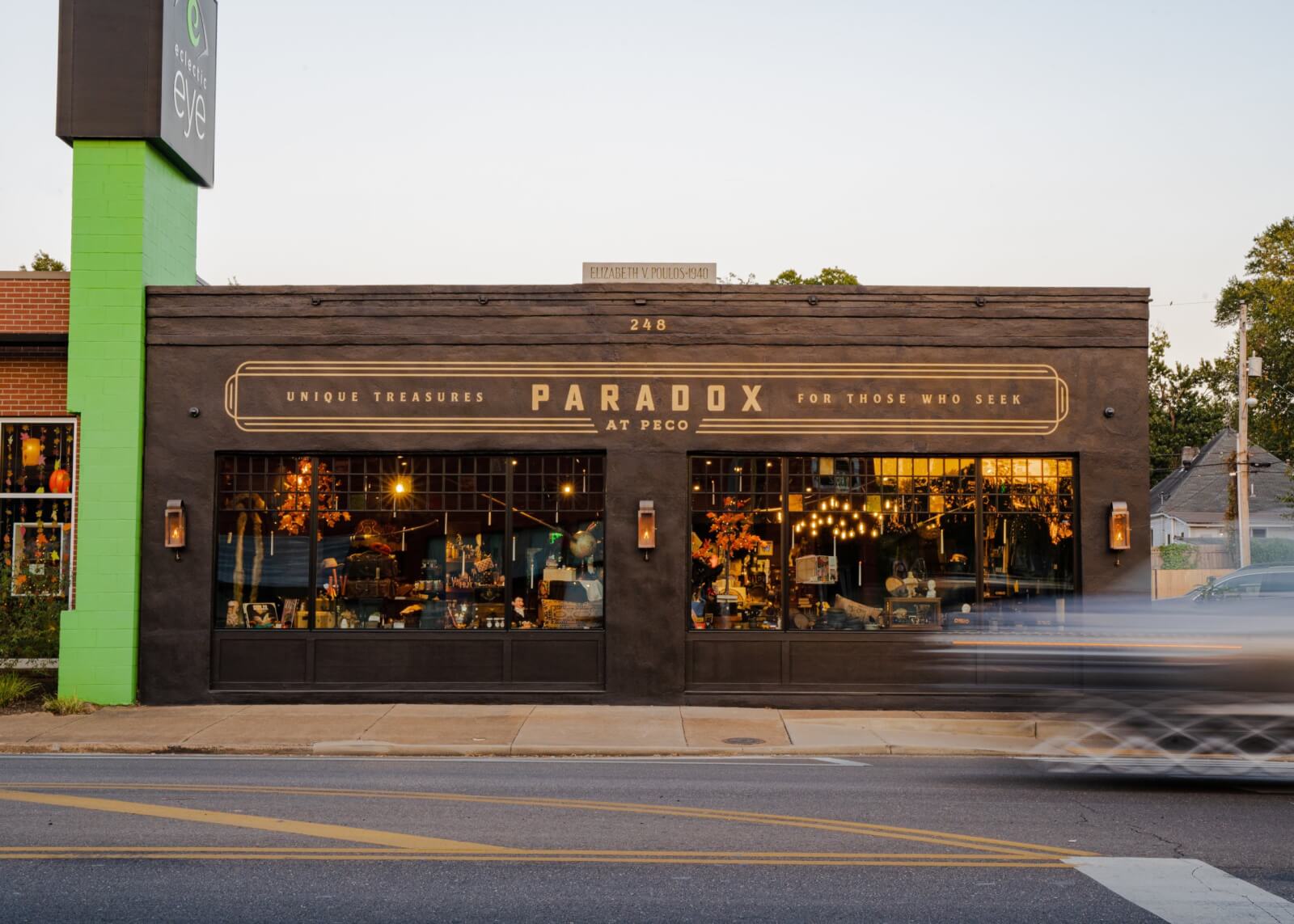 paradox at peco storefront