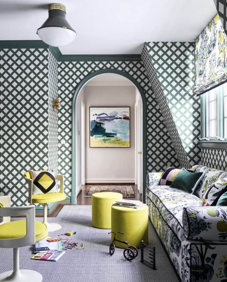 House of Harris Bold print wallpaper