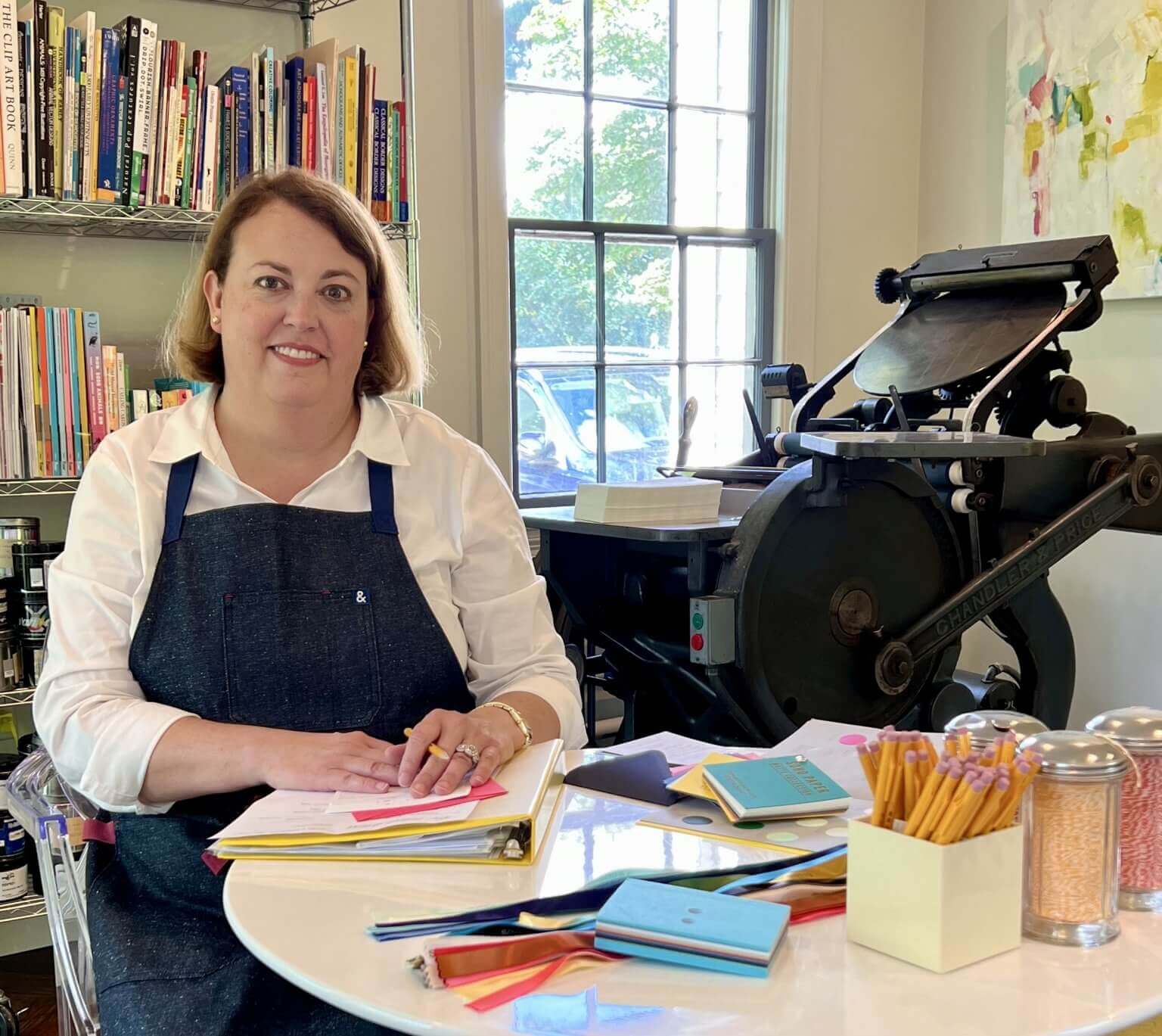 Kathleen Roth smiling at Key Circle Press 