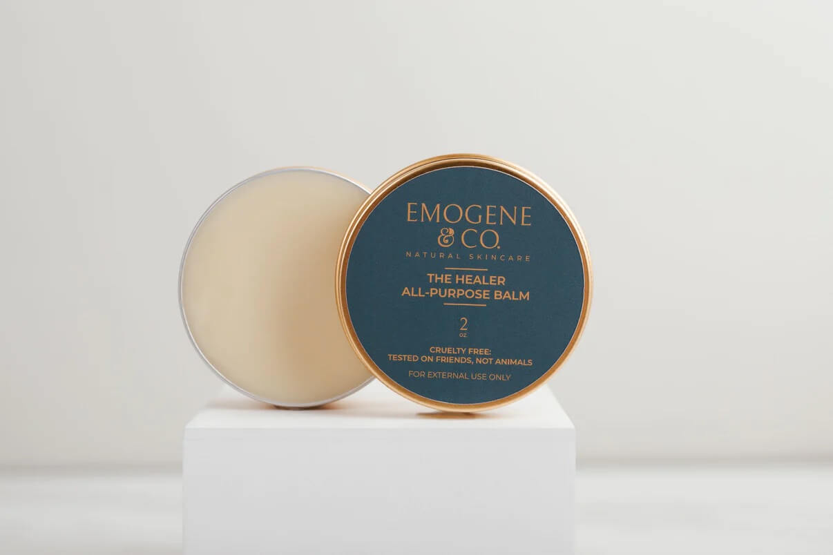 All-purpose lip balm from Emogene & Co.