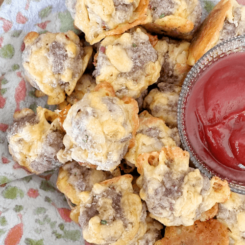 Sausage Balls Recipe with Ketchup