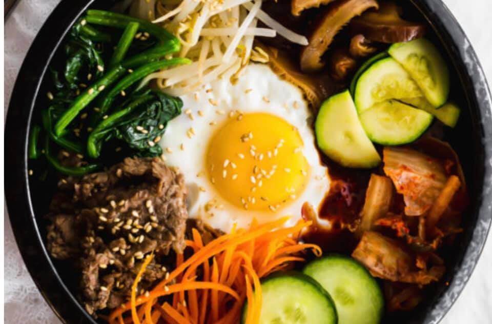 Bowl of Bibimbap.