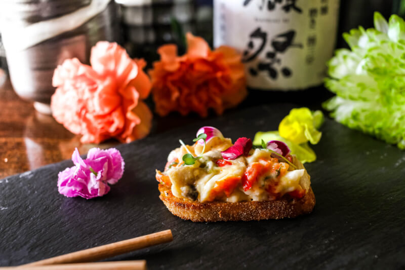Sushi Bruschetta at Eight