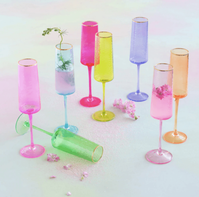 sb nash rock paper scissors rainbow champagne flutes rock paper scissors