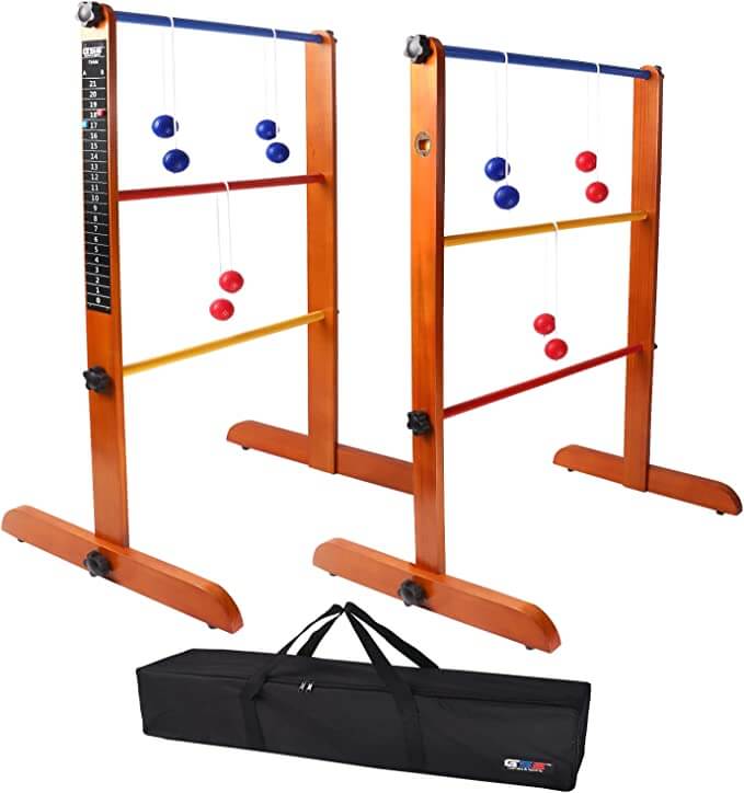 Ladder toss game set