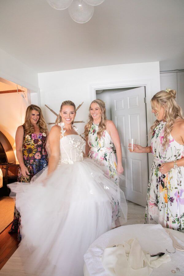 A Wild Storybook Wedding You Won't Believe - 9 Kimberlin with girls getting ready