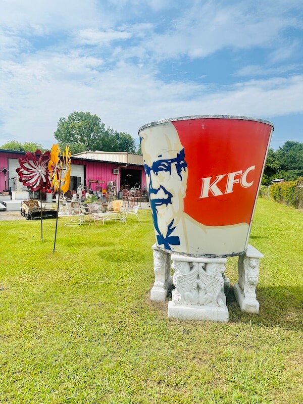 Giant KFC bucket
