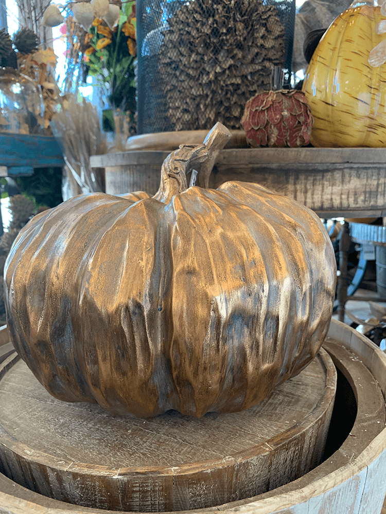 bronze pumpkin