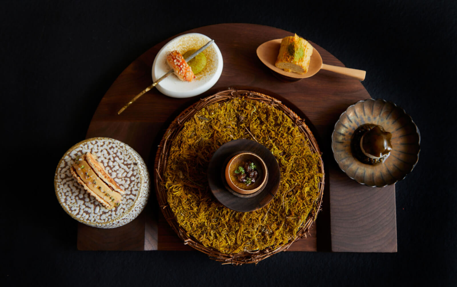 June Nashville tasting menu dishes