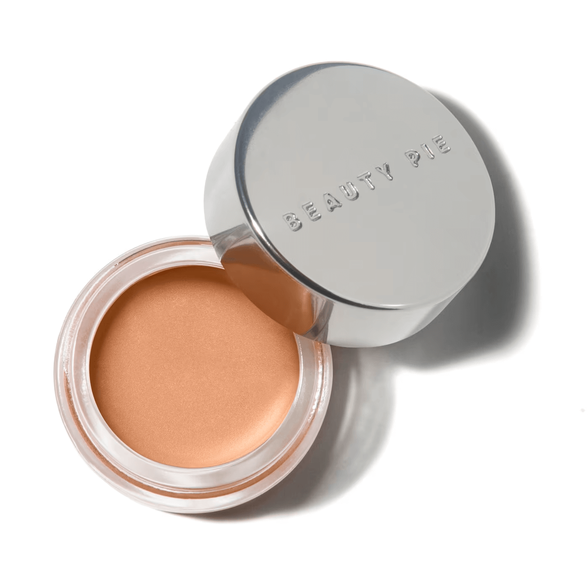 Open container of face cream with a silver lid labeled "BEAUTY PIE" from the SB Hot List, an exclusive selection for January 2025.